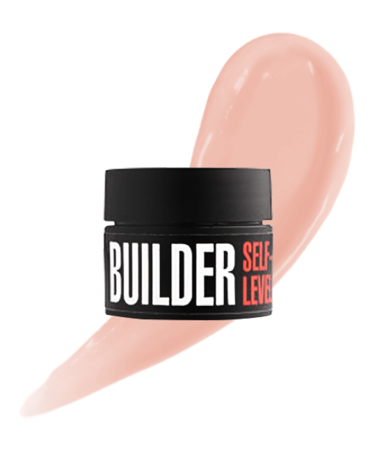 Моделирующий самовыравнивающийся гель Builder self-level gel, 30 г (оттенок Retro Rose)