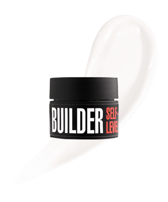 Моделирующий самовыравнивающийся гель Builder self-level gel, 13 г (оттенок Milk)