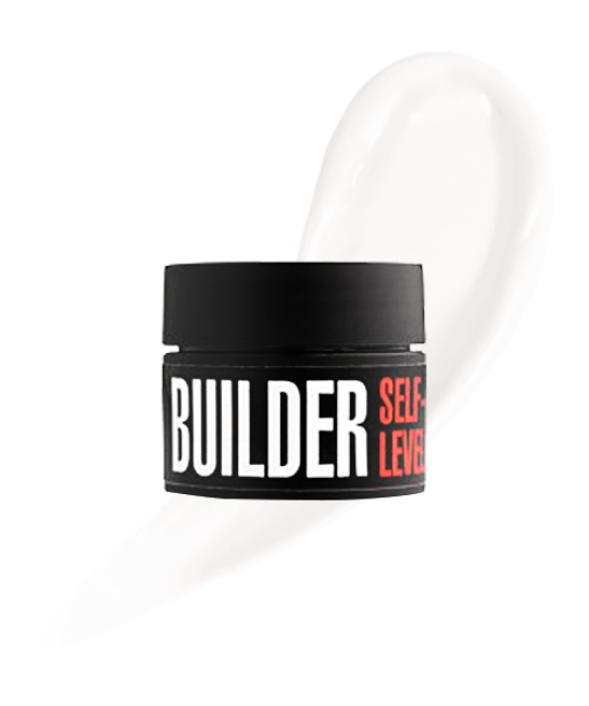Моделирующий самовыравнивающийся гель Builder self-level gel, 30 г (оттенок Milk)
