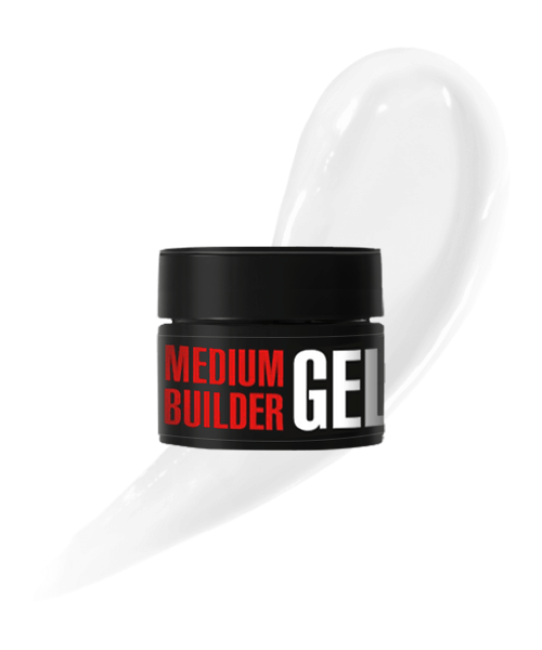 Моделюючий гель Medium Builder Gel 01, 13 г (відтінок: Milk)