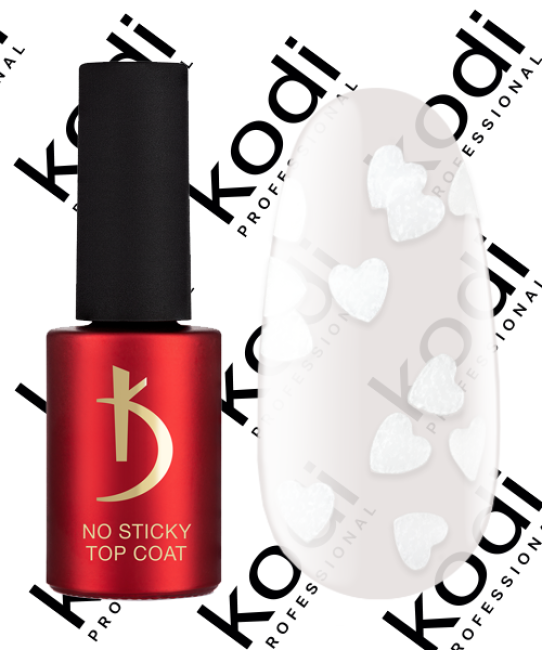 Верхнее покрытие для гель-лака без дисперсионного слоя, 7 мл - ART 21, No Sticky Top Coat Kodi professional