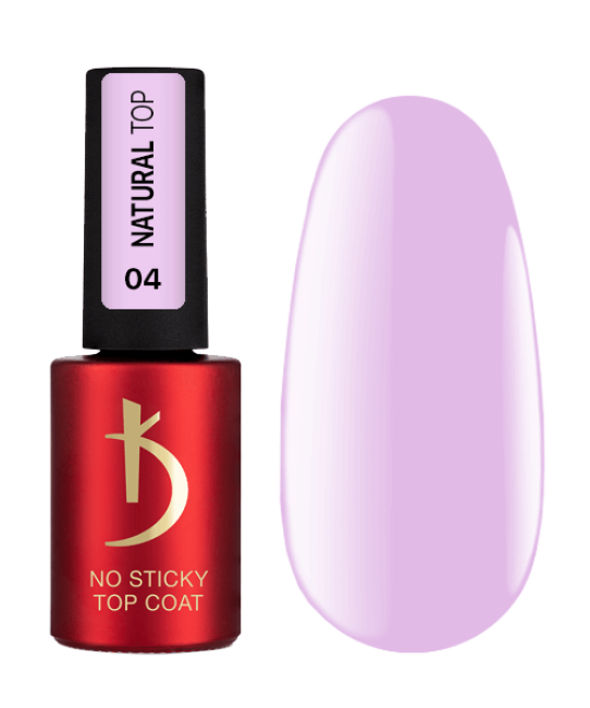 Верхнее покрытие для гель-лака без дисперсионного слоя, 7 мл - Natural Top 4, No Sticky Top Coat Kodi professional