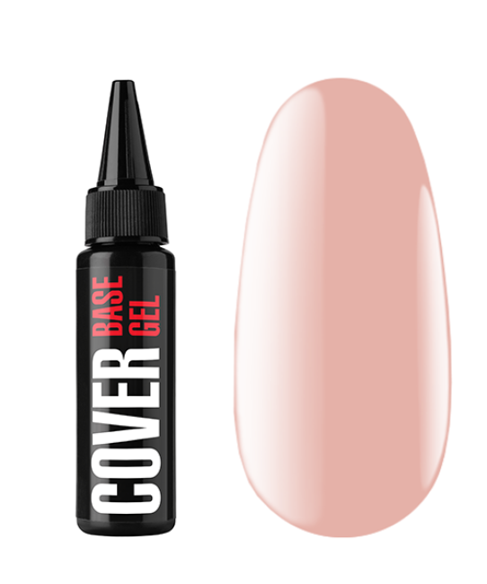Камуфлирующее базовое покрытие с тонким носиком Cover Base Gel 11, 30 мл