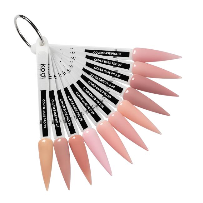 Палитра камуфлирующего базового покрытия Cover Base Pro № 23-33 (11 типс)