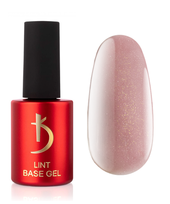 Камуфлирующее базовое покрытие Lint Base Gel Shine Beige, 15 мл