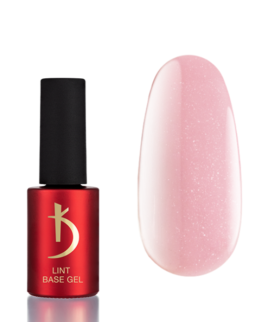 Камуфлирующее базовое покрытие Lint Base Gel Shine Rose, 7 мл
