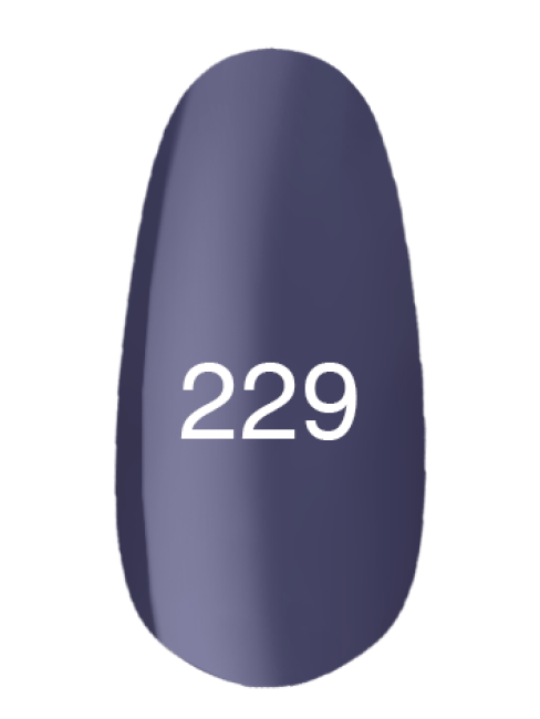 Гель-лак № 229 Сіро-ліловий 12 мл.