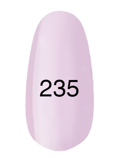 Гель-лак № 235 Пастельний лавандовий (12 мл.)