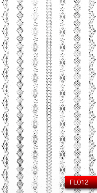 Наклейки для ногтей (стикеры) Nail Art Stickers FL 012 (серебро)