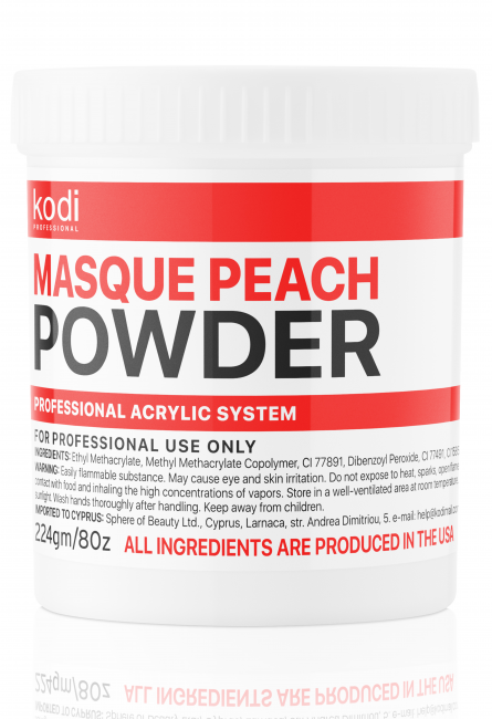 Masque Peach Powder (Матуюча акрилова пудра "Персик") 224 гр.