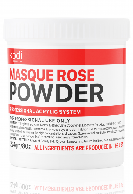 Masque Rose Powder (Матуюча акрилова пудра "Троянда") 224 гр.
