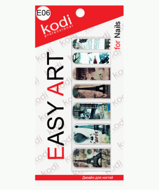 Слайдеры для ногтей (фотодизайн) Easy Art E06
