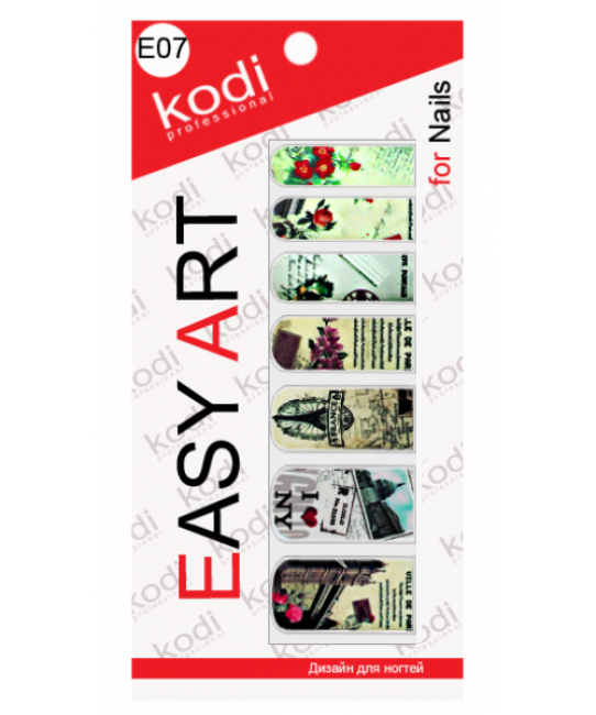 Слайдеры для ногтей (фотодизайн) Easy Art E07