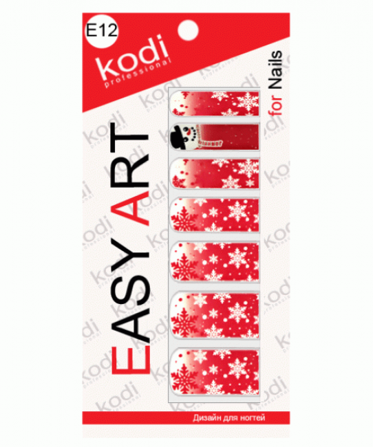 Слайдеры для ногтей (фотодизайн) Easy Art E12