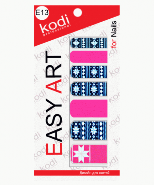 Слайдеры для ногтей (фотодизайн) Easy Art E13