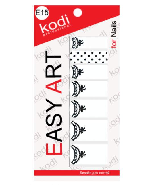 Слайдеры для ногтей (фотодизайн) Easy Art E15