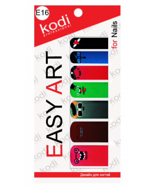 Слайдеры для ногтей (фотодизайн) Easy Art E16
