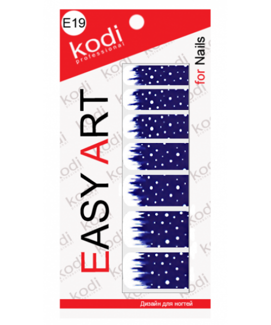 Слайдеры для ногтей (фотодизайн) Easy Art E19