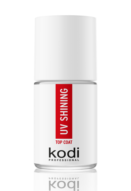 Верхнє покриття для акрилових нігтів UV Shinning Top coat, 15 мл