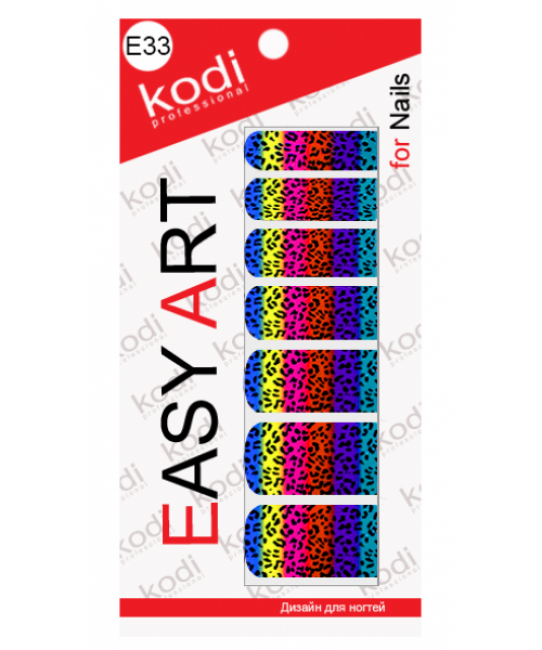 Слайдери для нігтів (фотодизайн) Easy Art E33