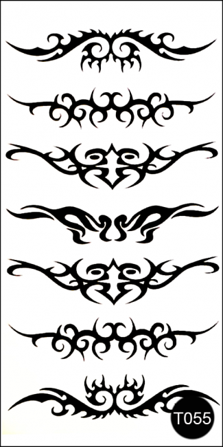 Флеш-тату (тимчасові татуювання-наклейки) Tattoo Style T055