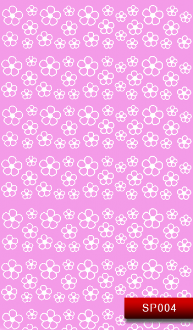 Наклейки для ногтей (стикеры) Nail Art Stickers SP 004 (белый)