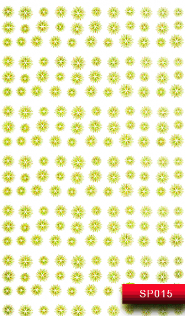 Наклейки для ногтей (стикеры) Nail Art Stickers SP 015 (золото)