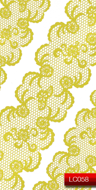 Наклейки для ногтей (стикеры) Nail Art Stickers LC 058 (золото)