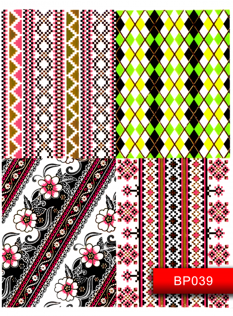 Наклейки для ногтей (стикеры) Nail Art Stickers BP039