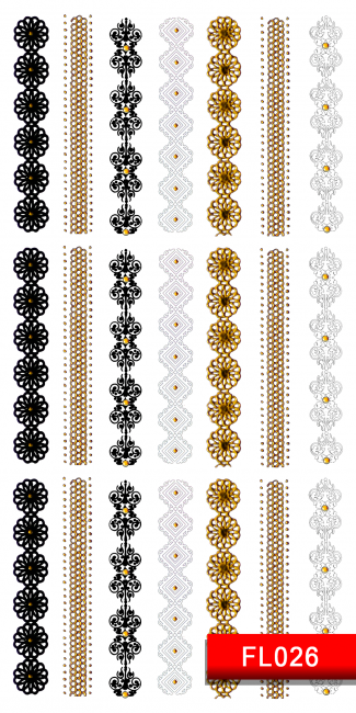 Наклейки для ногтей (стикеры) Nail Art Stickers FL026
