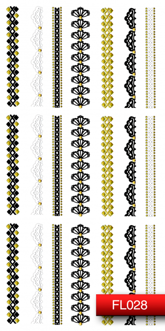 Наклейки для ногтей (стикеры) Nail Art Stickers FL028