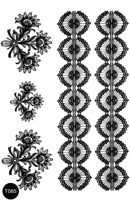 Флеш-тату (тимчасові татуювання-наклейки) Tattoo Style T085