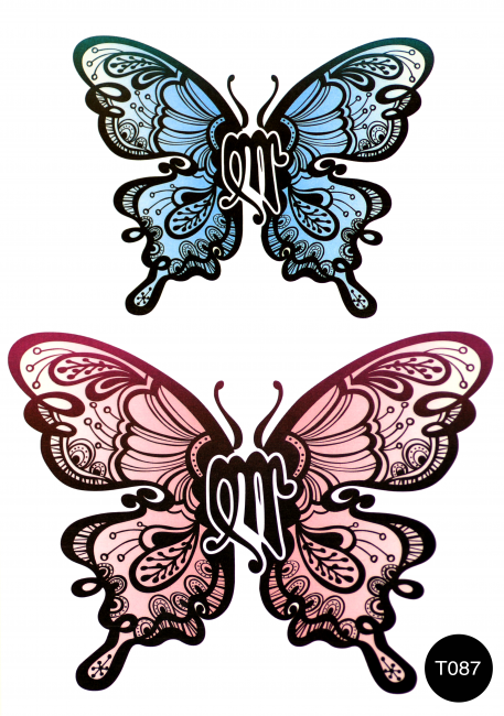 Флеш-тату (тимчасові татуювання-наклейки) Tattoo Style T087