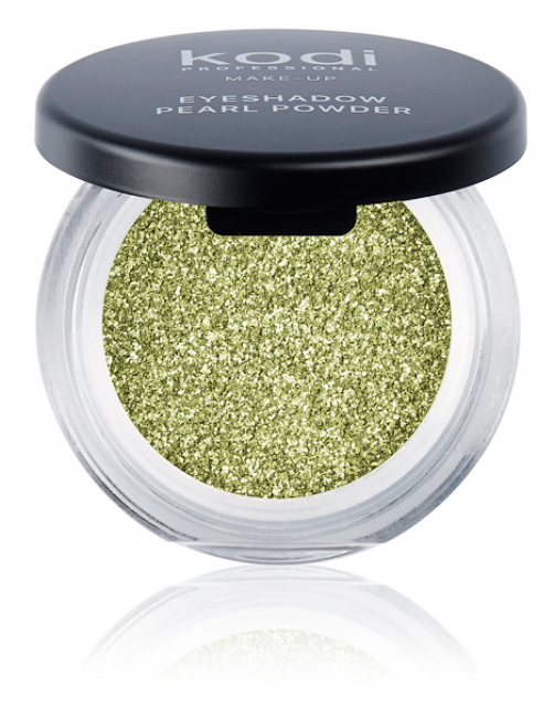 Тени для век с шиммером Eyeshadow Diamond Pearl Powder 09 Green fever, 2 г