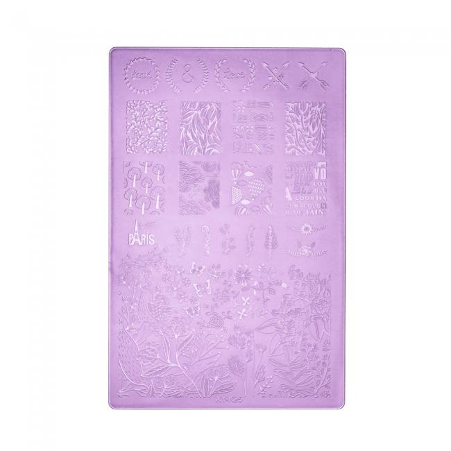Пластина для стемпінгу К25 (9,5х14,5см)