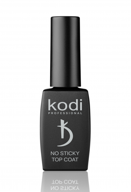 Верхнее покрытие для гель-лака без дисперсионного слоя, 12 мл - No Sticky Top Coat Kodi professional 