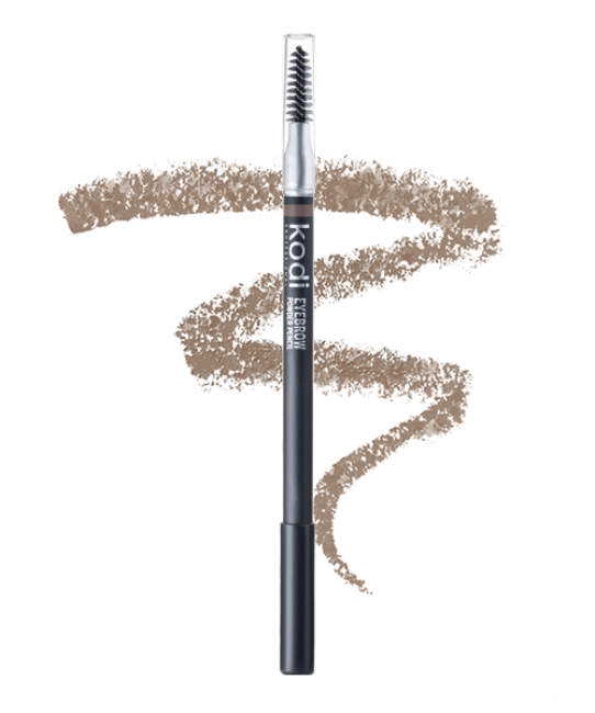 Олівець для брів пудровий зі щіточкою Eyebrow Powder Pencil 04 PB 