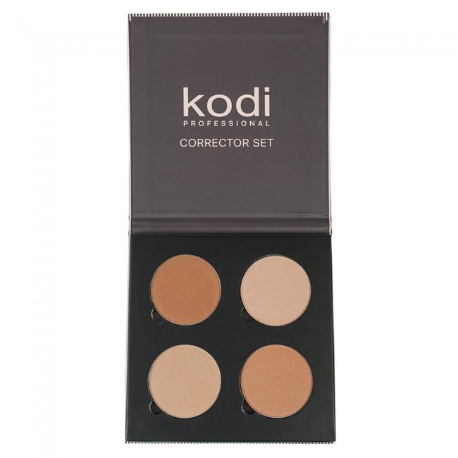 Набор для свето-теневой коррекции лица Corrector Set B, 4 оттенка