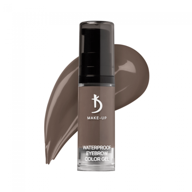Waterproof eyebrow color gel №5 (гель для бровей водостойкий), 7 мл.