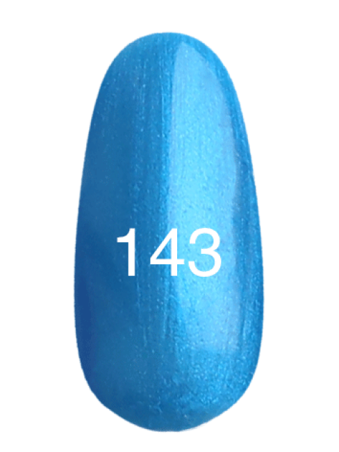 Гель-лак № 143 (синій з перламутром) 12мл.