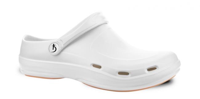 Сабо «FIT CLOG» со сменной стелькой, цвет: белый (размер: 40)