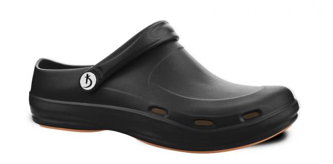 Сабо «FIT CLOG» со сменной стелькой, цвет: черный (размер: 41)