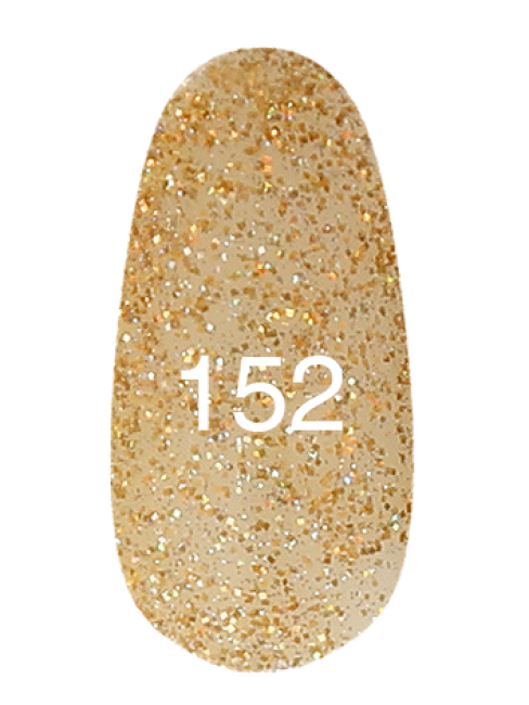 Гель-лак № 152 (золоте голограмних мерехтіння) 12 мл.