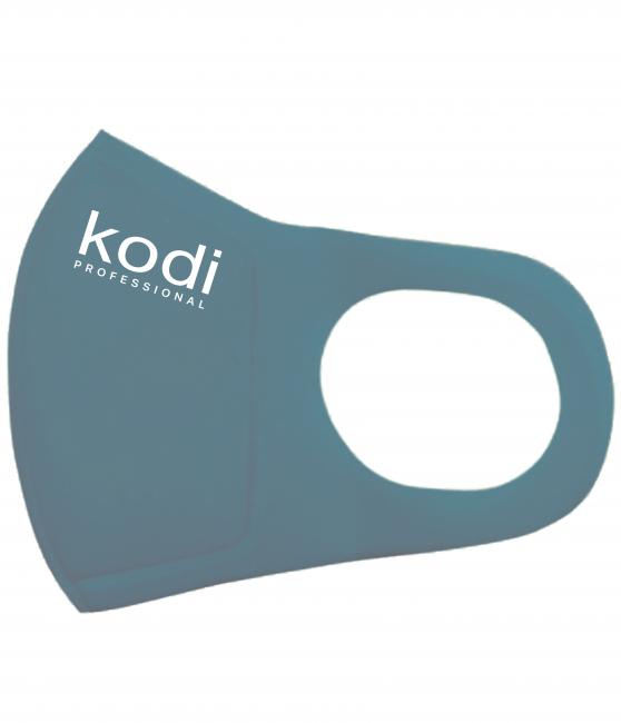 Двухслойная маска из неопрена без клапана, темно-синяя с логотипом Kodi Professional 