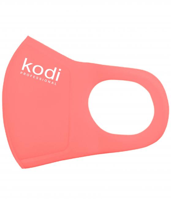 Двухслойная маска из неопрена без клапана, коралловая с логотипом Kodi Professional 