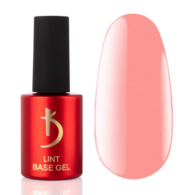 Камуфлирующее базовое покрытие Lint base gel Peach, 7 мл