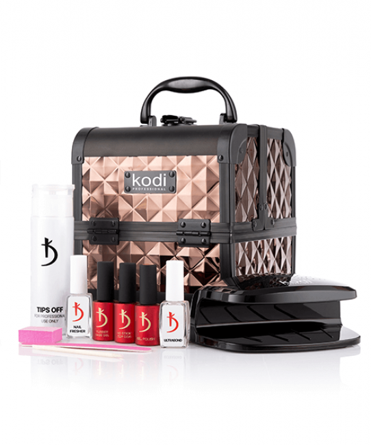 Набор для покрытия ногтей гель-лаком “Nail Beauty Box” (кофейный)
